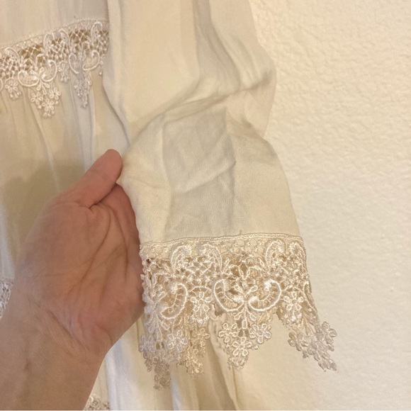 Rona vintage hippie flowy mini dress - Picture 8 of 9